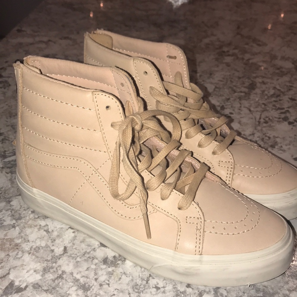 Brand New Nude/Pink High Top Vans